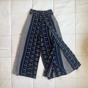 Split Leg Boho Pants
